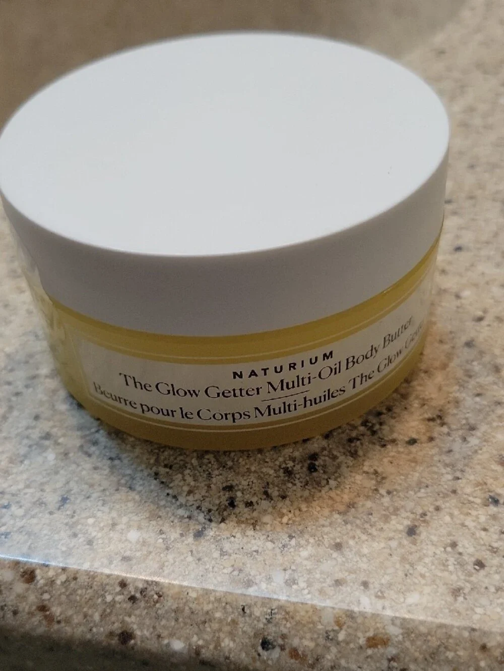 Naturium The Glow Getter Multi-Oil Body Butter — Yellow